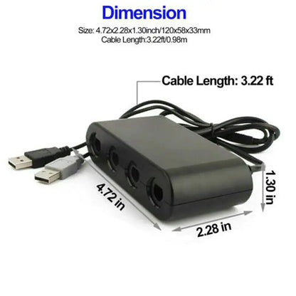 Turbo GameCube 4-Port Adapter