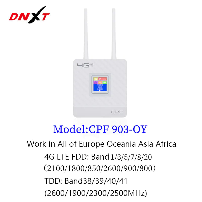 4G/LTE Desktop Router